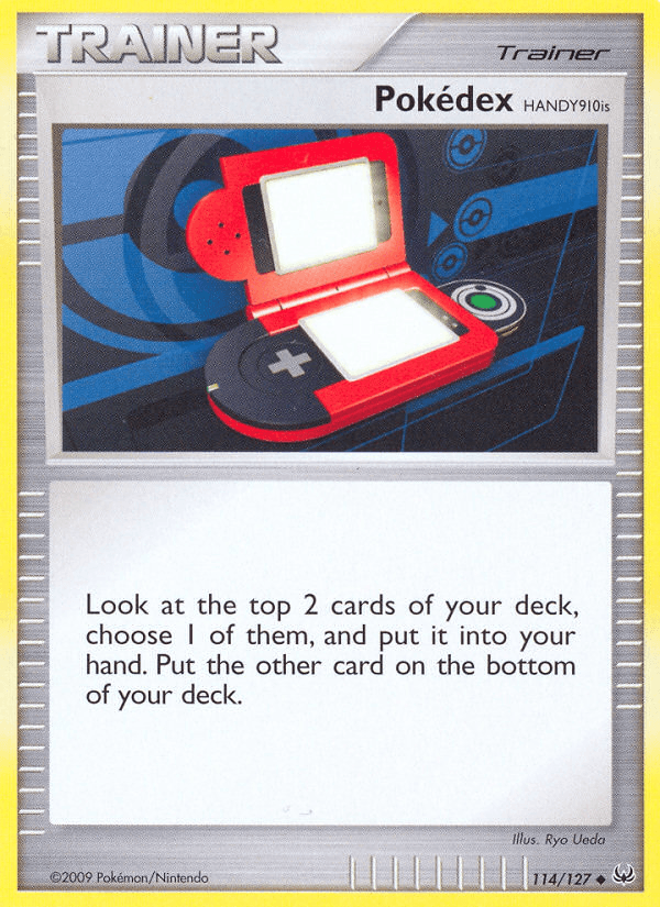 Pokedex Handy 910is 2009 Pokemon Platinum