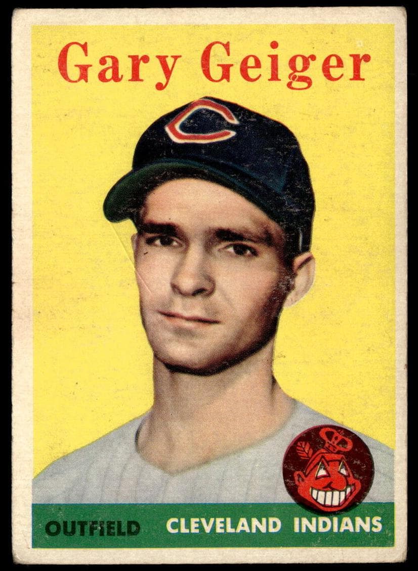 Gary Geiger 1958 topps Topps