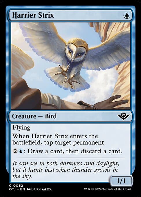 Harrier Strix 2024 Magic: The Gathering Outlaws of Thunder Junction