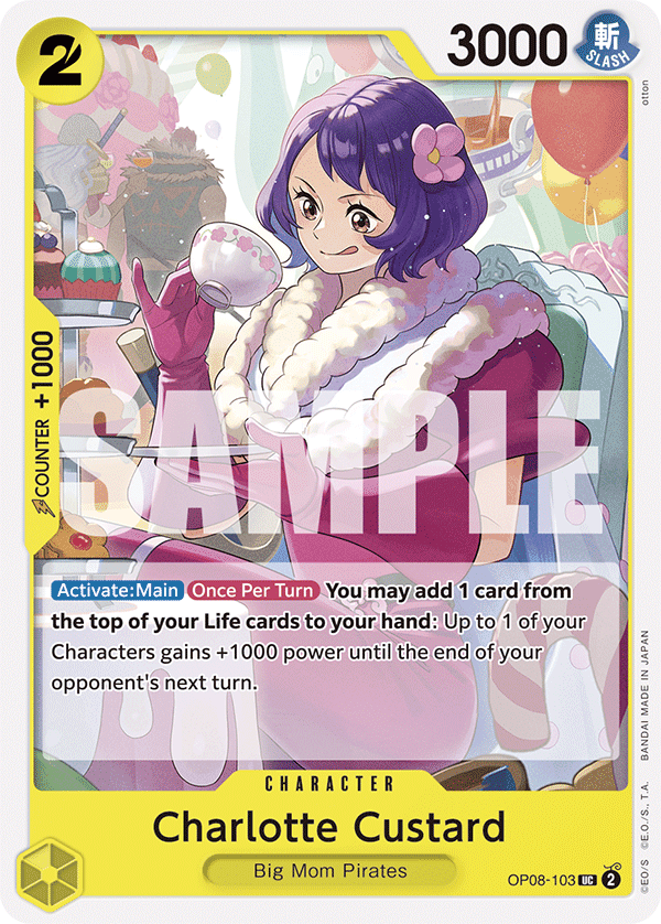 Charlotte Custard 2024 One Piece