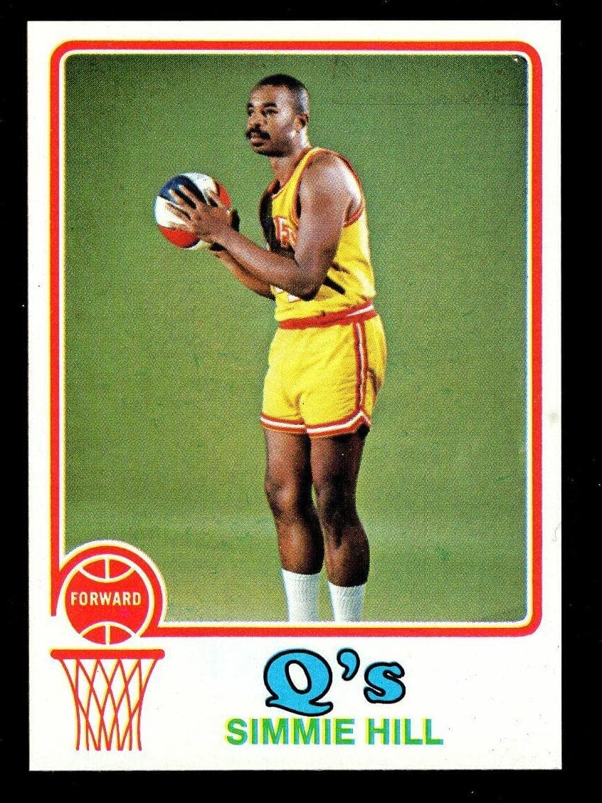 Simmie Hill 1973 topps Topps