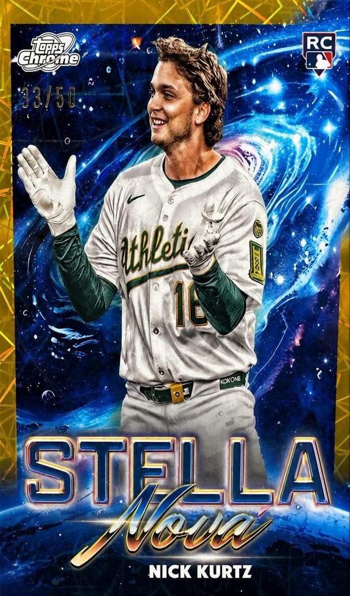 Nick Kurtz 2025 topps Topps Cosmic Chrome