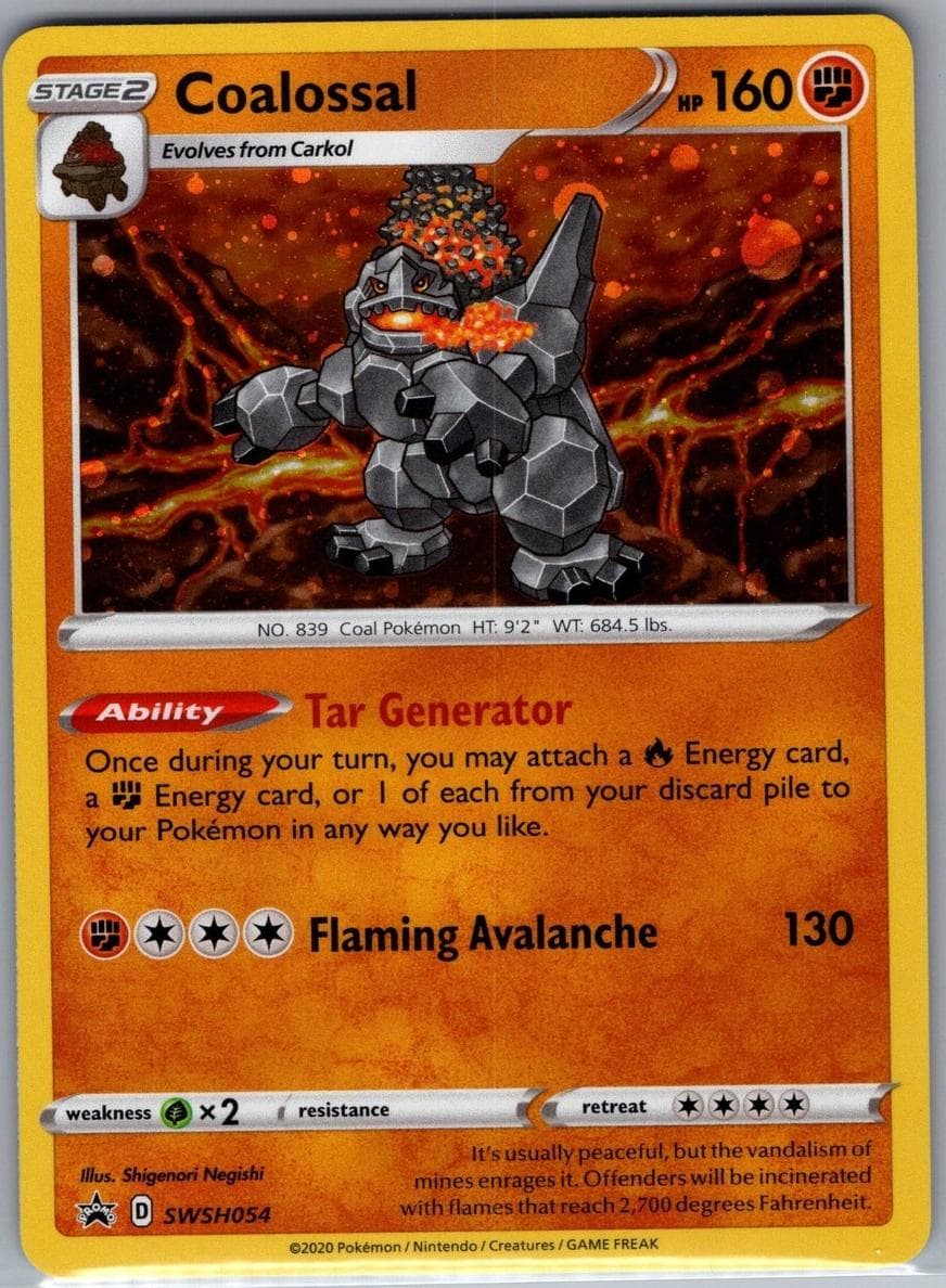 Coalossal #swsh054
