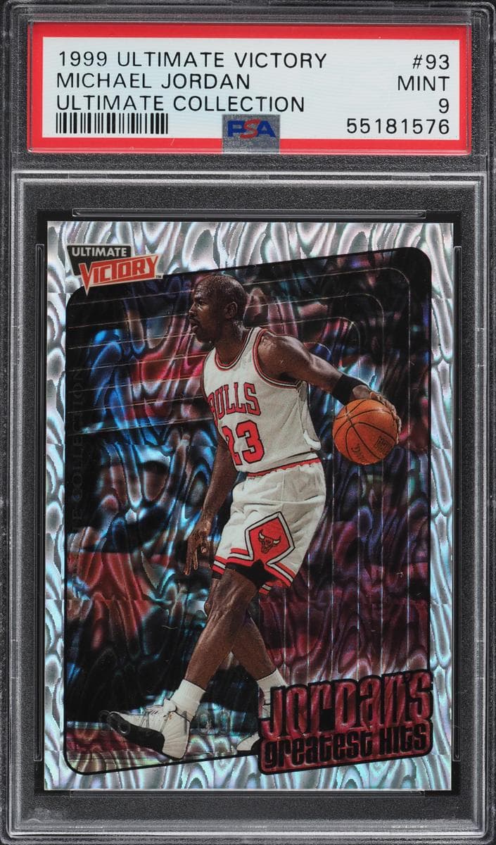 Michael Jordan 1999 upper-deck Ultimate Victory