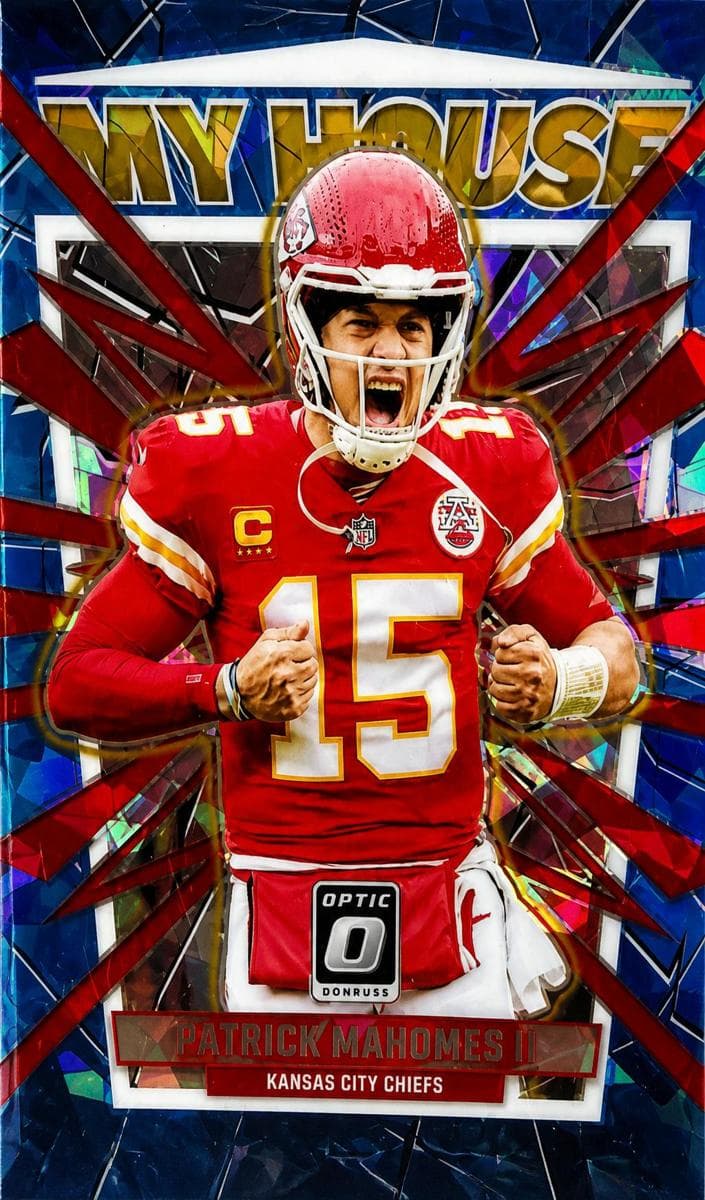 Patrick Mahomes II 2023 panini Donruss Optic