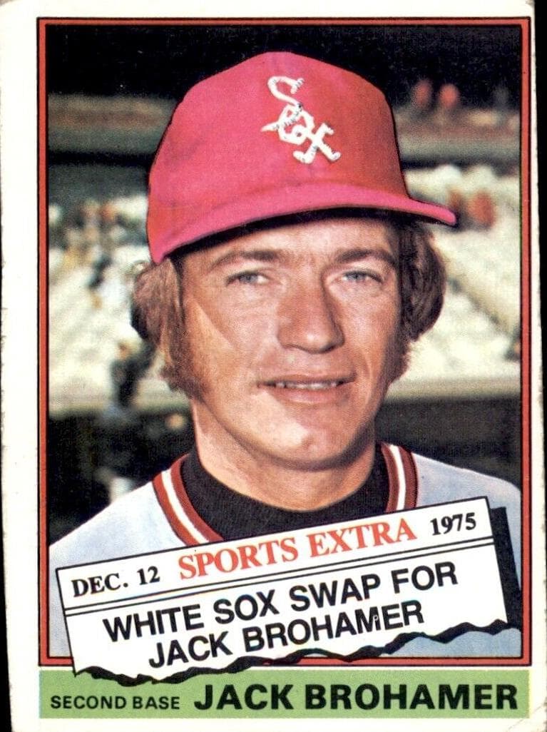 Jack Brohamer 1976 topps Traded