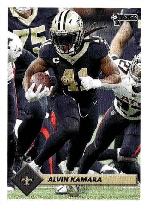 Alvin Kamara 2023 panini Panini Donruss