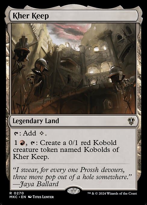 Kher Keep 2023 Magic: The Gathering Phyrexia: All Will Be One Commander