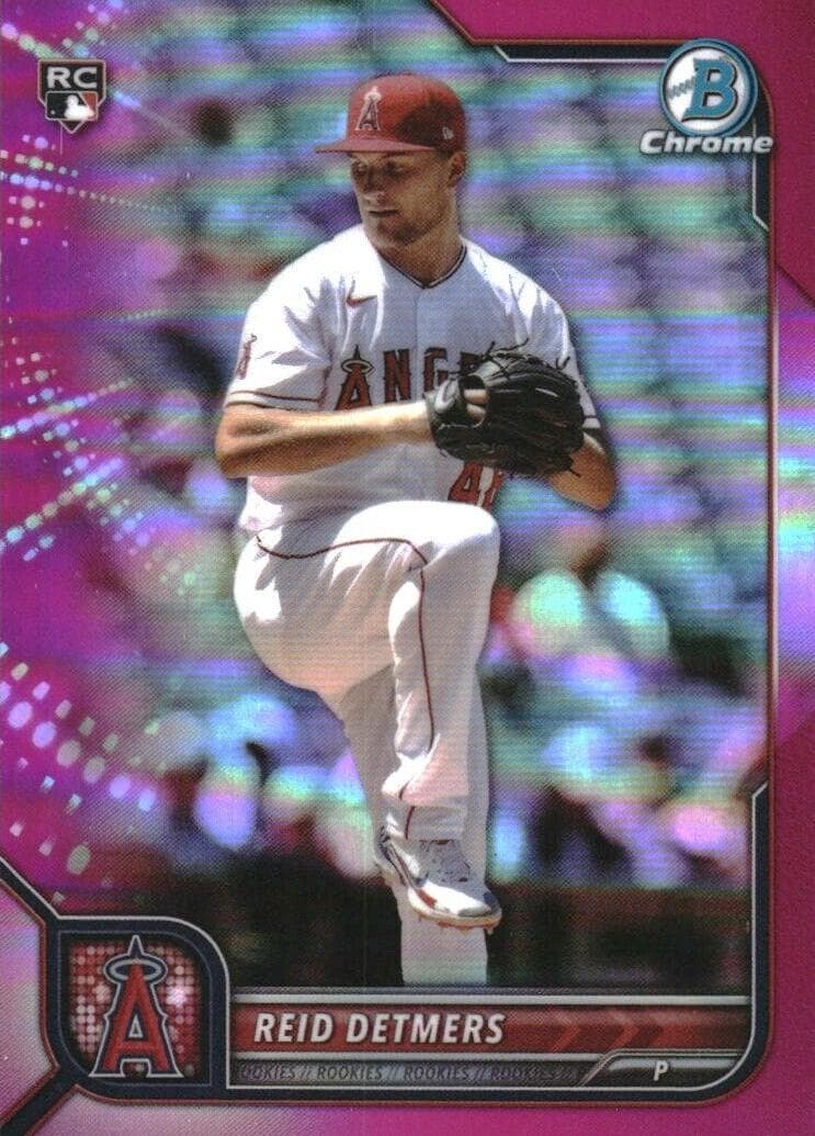 Reid Detmers 2022 bowman Bowman Chrome