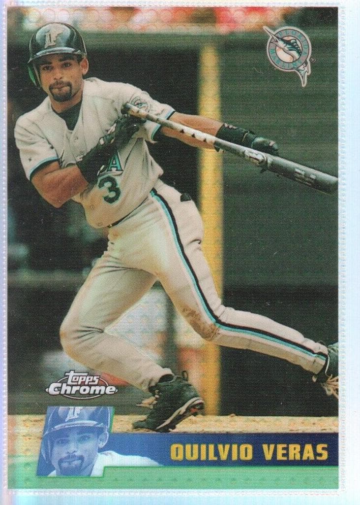 Quilvio Veras 1996 topps Topps Chrome