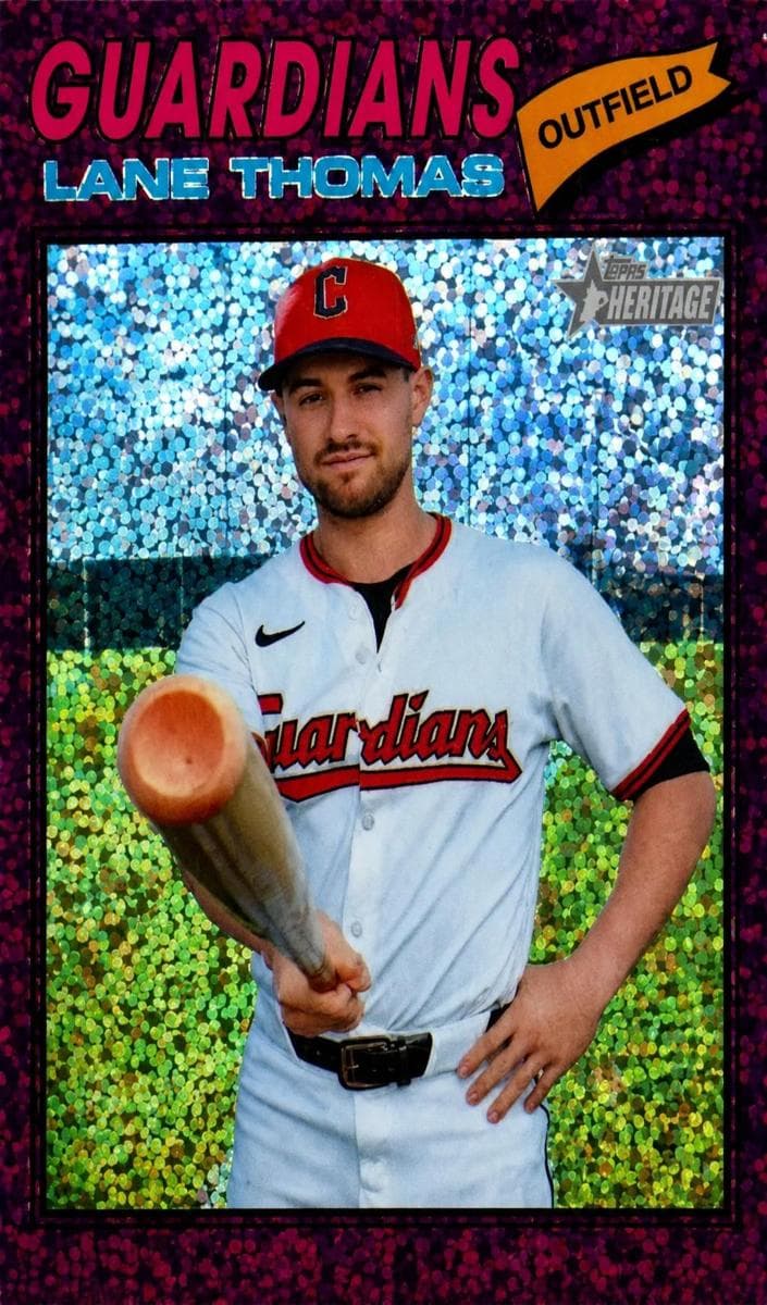 Lane Thomas trading card