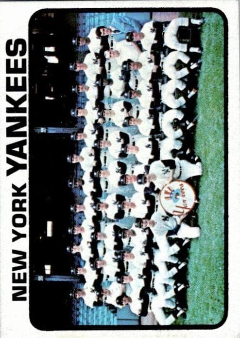 New York Yankees 1973 topps Topps