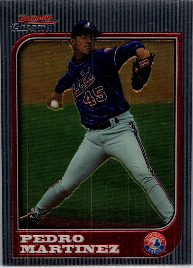 Baseball Pedro Martinez 1997 Bowman Chrome 1997 Bowman Chrome
