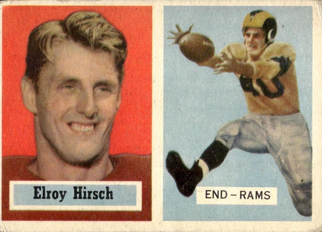 Elroy Hirsch 1957 topps Topps
