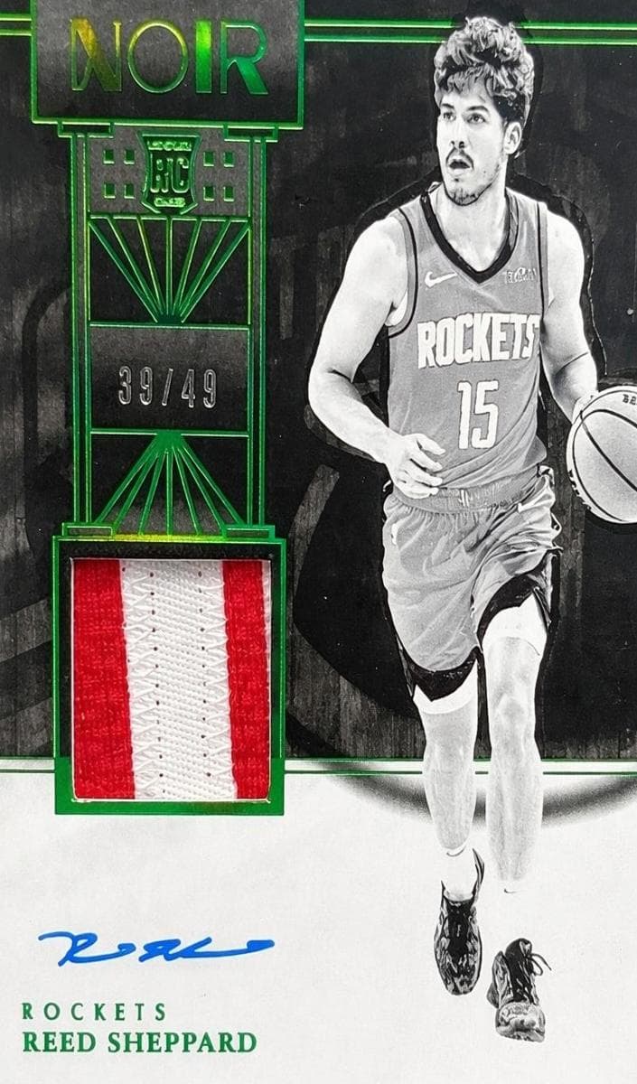 Reed Sheppard 2024 panini Panini Noir