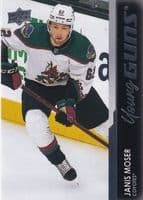 Janis Moser trading card
