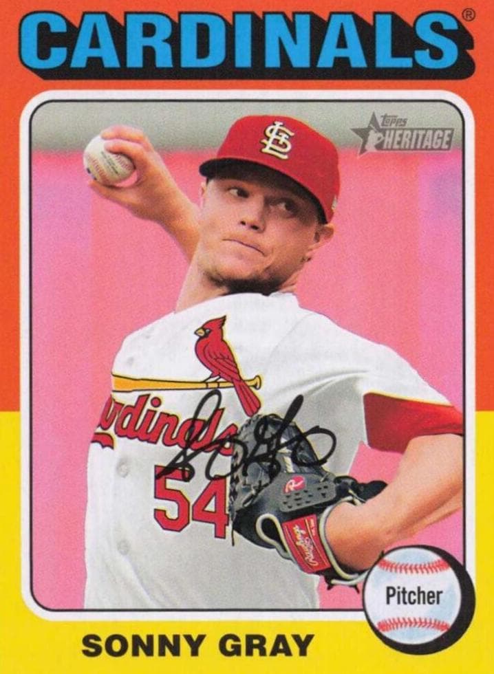 Sonny Gray trading card