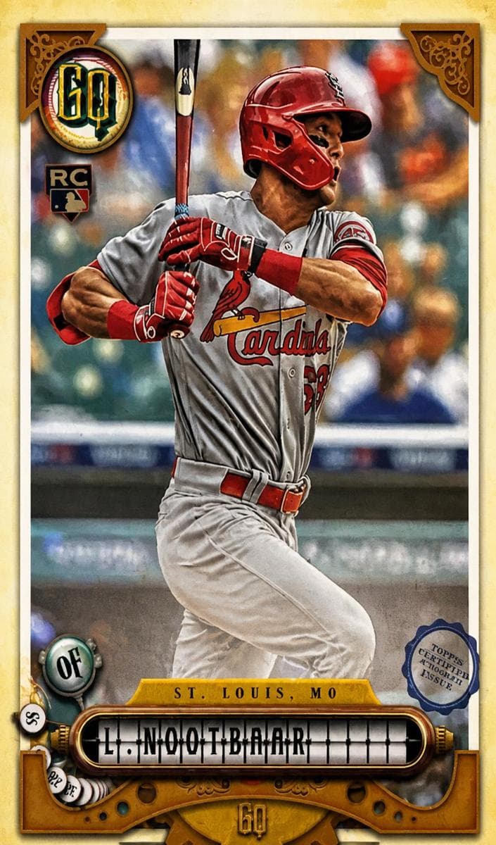 Lars Nootbaar 2022 topps Topps Gypsy Queen