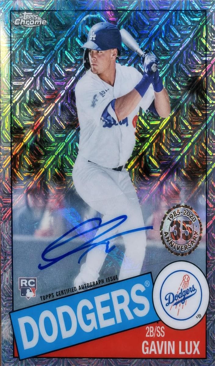 Gavin Lux 2020 topps Topps