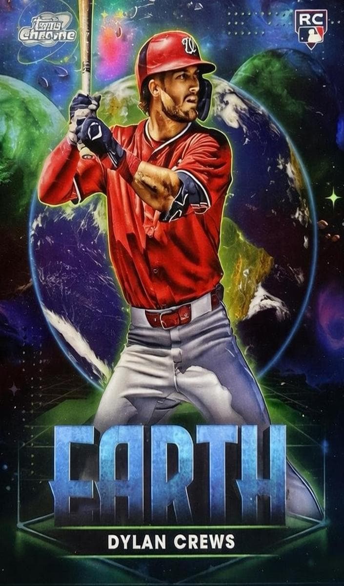 Dylan Crews 2025 topps Topps Cosmic Chrome