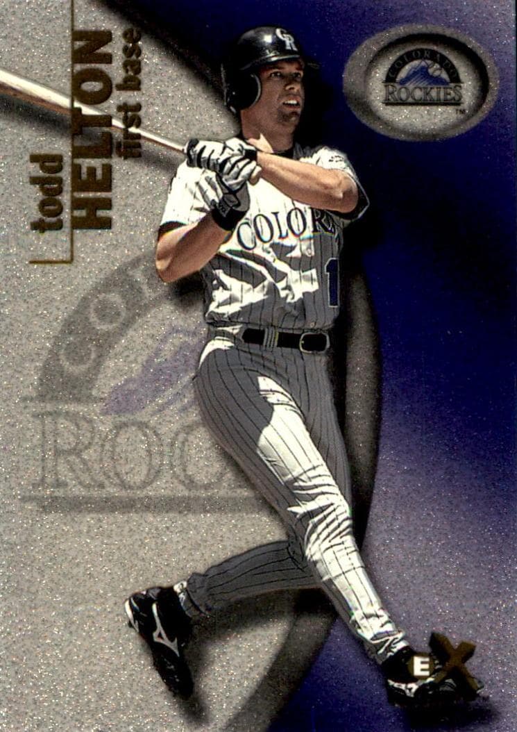 Todd Helton 2001 fleer Fleer E-X