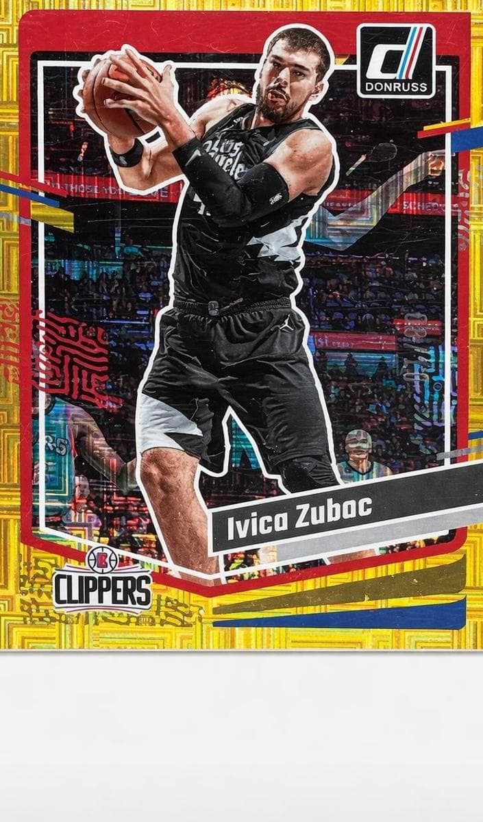 Ivica Zubac 2023 panini Donruss