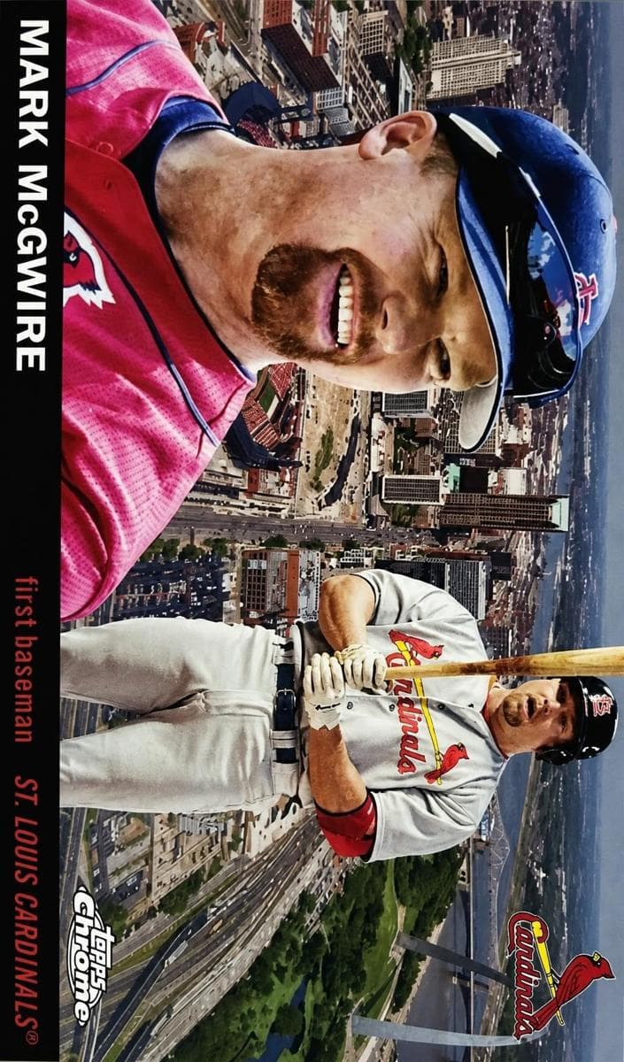 Mark McGwire 2025 topps Topps Chrome Platinum