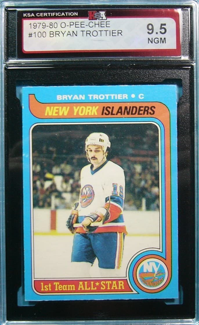 NHL HOCKEY BRYAN TROTTIER KSA 1979 O-Pee-Chee