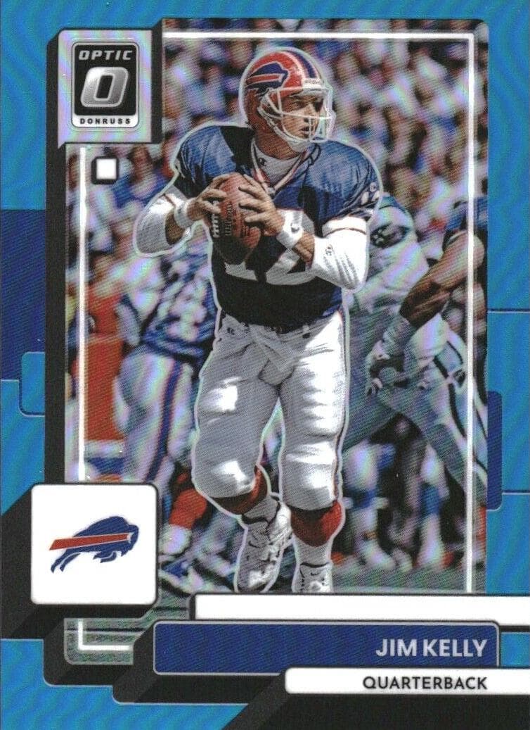 Jim Kelly 2022 panini Donruss Optic