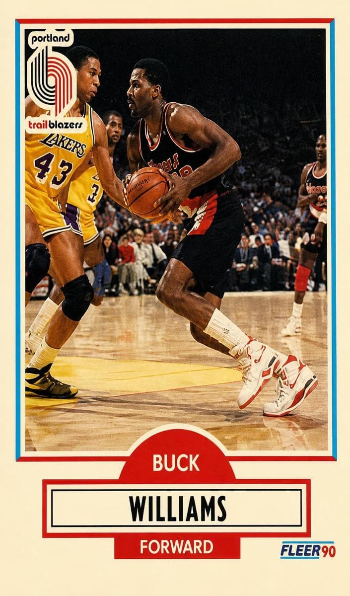 Buck Williams trading card