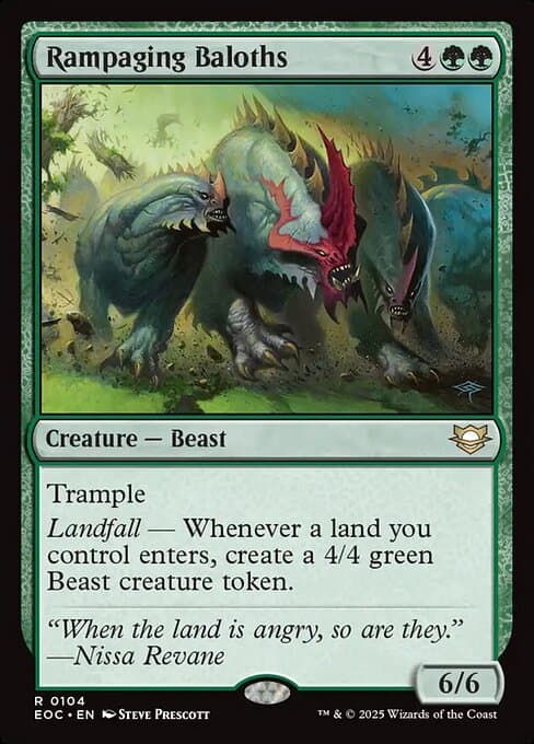 Rampaging Baloths 2017 Magic: The Gathering Commander Anthology