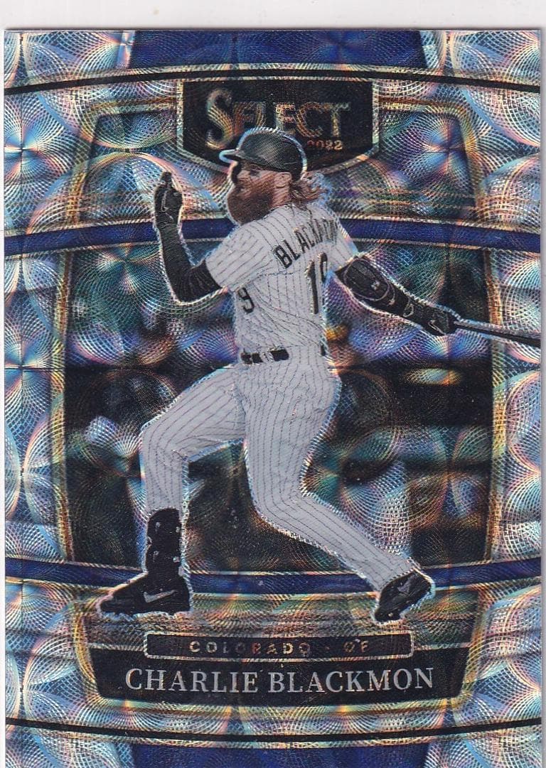 Charlie Blackmon 2022 panini Panini Select