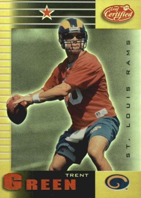 Trent Green 1999 leaf Leaf Certified