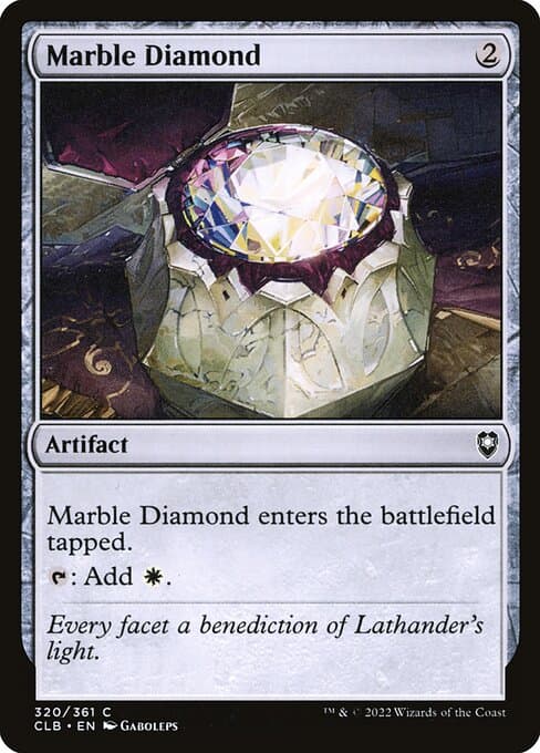 Marble Diamond 2022 Magic: The Gathering Commander Legends: Battle for Baldur's Gate