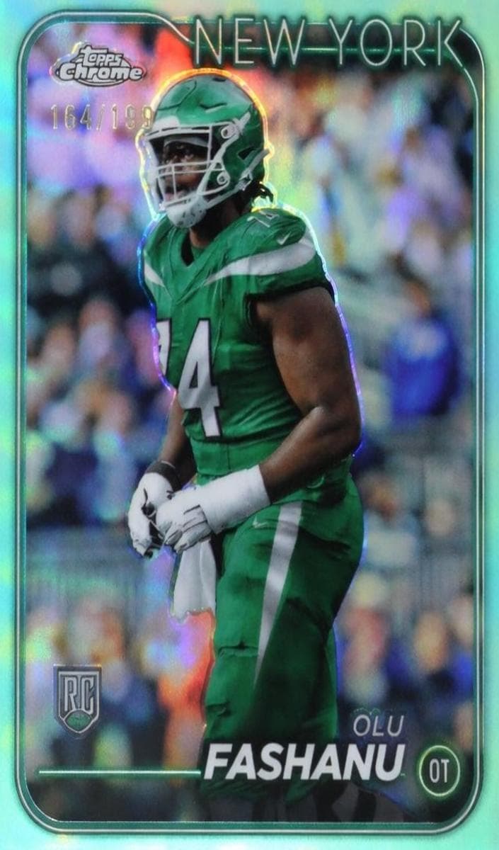 Olu Fashanu 2024 topps Topps Chrome