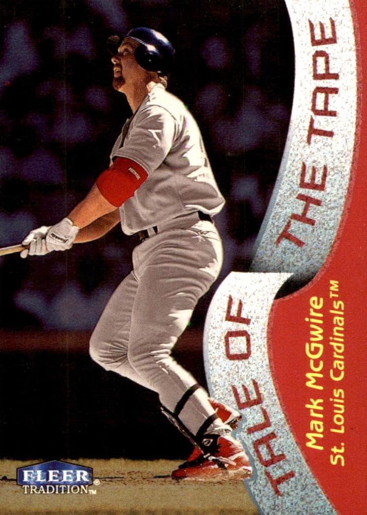 Mark McGwire 1998 fleer Fleer Tradition