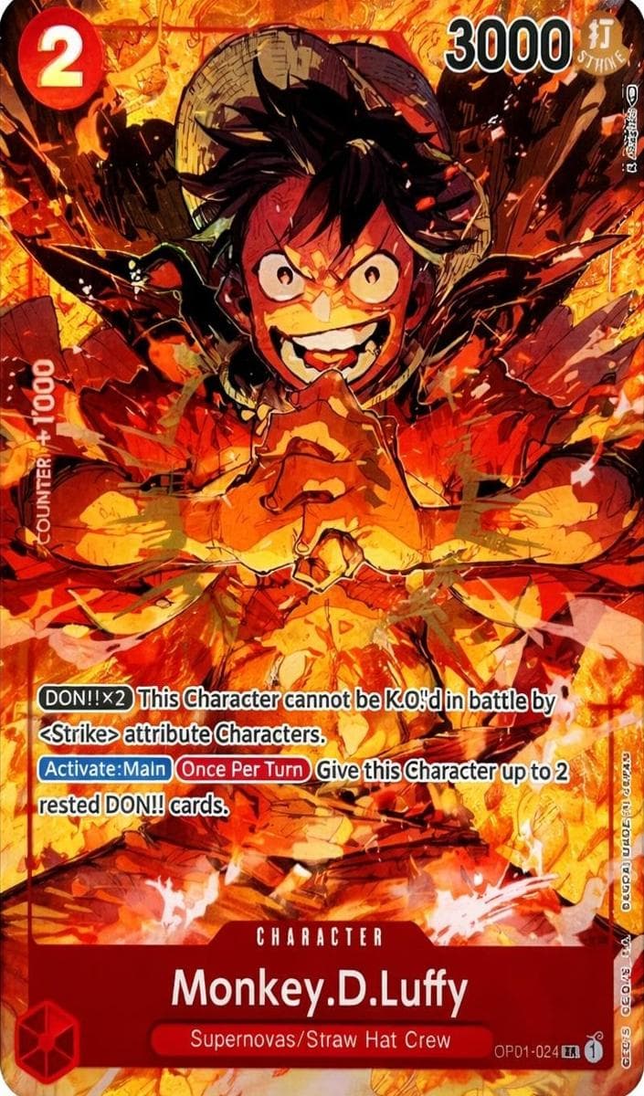 Monkey.D.Luffy #OP01-024