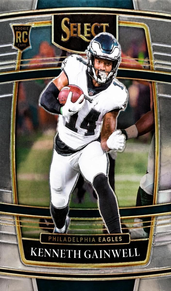 Kenneth Gainwell 2021 panini Panini Select