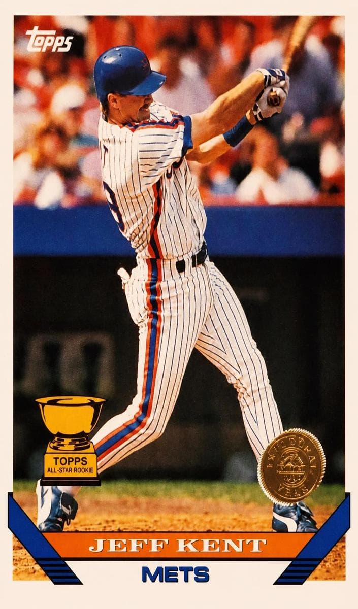 Jeff Kent 1993 topps Topps