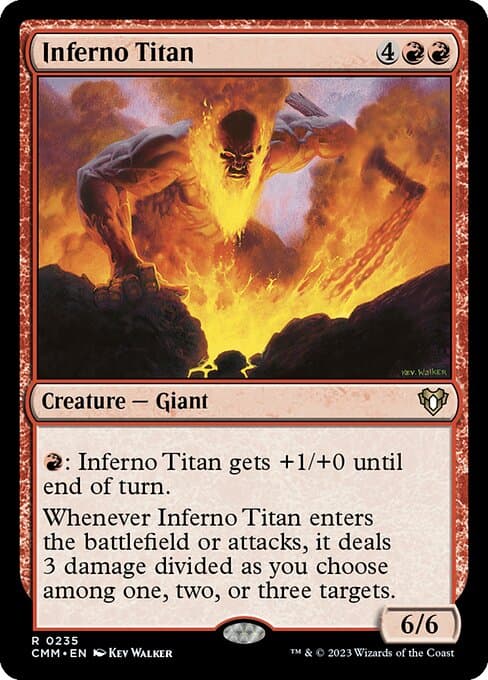 Inferno Titan 2010 Magic: The Gathering M11 Foil