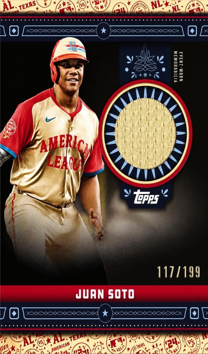 Juan Soto 2024 topps Topps Update