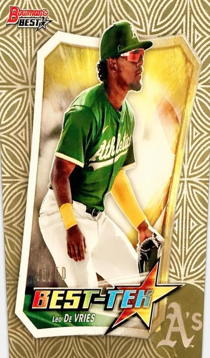 Leo De Vries 2025 bowman Bowman Best