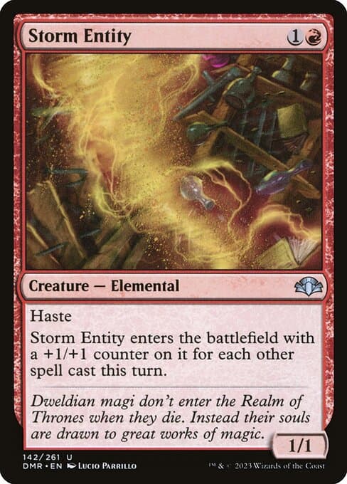 Storm Entity 2023 Magic: The Gathering Dominaria Remastered