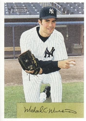 Mike Mussina 2002 bowman Bowman Heritage