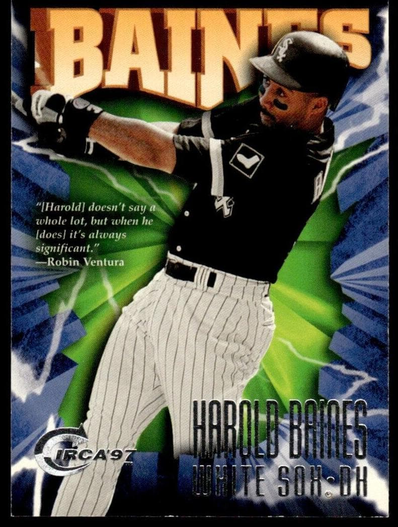 Harold Baines 1997 unknown Circa
