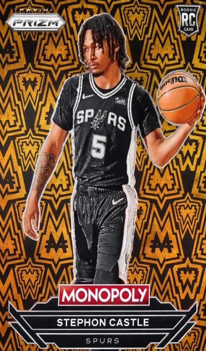 Stephon Castle 2024 panini Panini Prizm Monopoly