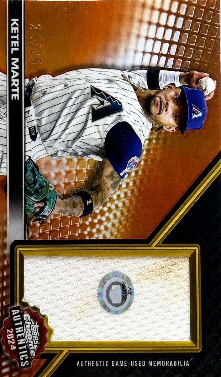 Ketel Marte 2024 topps Topps Chrome