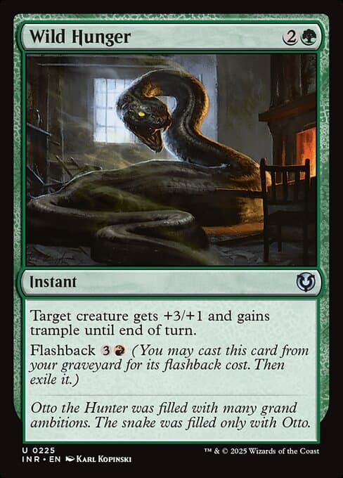 Wild Hunger 2012 Magic: The Gathering Dark Ascension