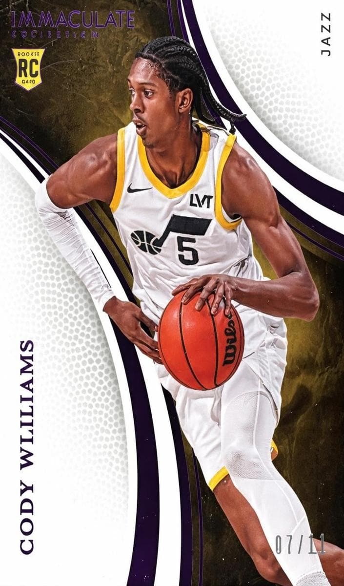 Cody Williams 2024 panini Panini Immaculate Collection