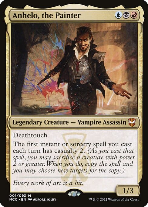 Anhelo, the Painter 2022 Magic: The Gathering New Capenna Commander
